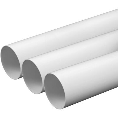 Awenta Tubo di ventilazione Circolare PVC 100/10 Bianco - Tubo di aria Awenta Tubo di ventilazione Circolare PVC 100/10 Bianco - Tubo di aria