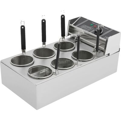 OEM Cuocispaghetti, Capacità 20 Litri, Potenza 2000 W, 6 Cestelli Di Cottura, Intervallo Di Temperatura Da 60 A 200 °c, Struttura In Acciaio Inox. OEM Cuocispaghetti, Capacità 20 Litri, Potenza 2000 W, 6 Cestelli Di Cottura, Intervallo Di Temperatura Da 60 A 200 °c, Struttura In Acciaio Inox.