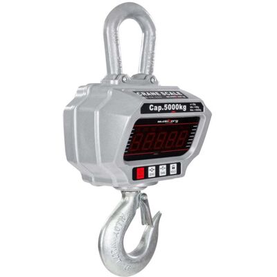 HELLOSHOP26 - Gancio Di Pesatura Professionale Industriale Grigio 5t / 2kg 3414101 HELLOSHOP26 - Gancio Di Pesatura Professionale Industriale Grigio 5t / 2kg 3414101