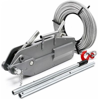 WILTEC Paranco A Fune Max 3200kg Fune 20m Ø16mm Per Sollevamento Spostamento Carichi WILTEC Paranco A Fune Max 3200kg Fune 20m Ø16mm Per Sollevamento Spostamento Carichi