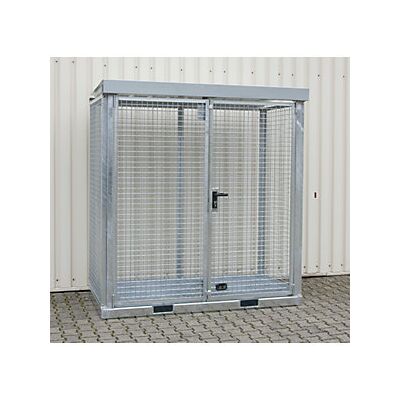 Contenitore per bottiglie di gas eurokraft pro - Ventilato, Montato Contenitore per bottiglie di gas eurokraft pro - Ventilato, Montato
