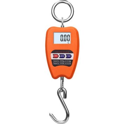 OEM Bilancia Digitale Professionale Da 200 Kg Con Dinamometro E Gancio Per Appenderla, Ideale Per Pesare Valigie E Per Applicazioni Industriali. OEM Bilancia Digitale Professionale Da 200 Kg Con Dinamometro E Gancio Per Appenderla, Ideale Per Pesare Valigie E Per Applicazioni Industriali.