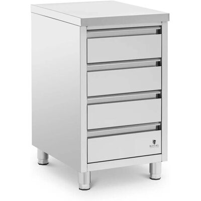 HELLOSHOP26 Mobile Base Da Cucina Professionale Con 4 Cassetti 50 X 60 Cm In Acciaio Inox 140009343 HELLOSHOP26 Mobile Base Da Cucina Professionale Con 4 Cassetti 50 X 60 Cm In Acciaio Inox 140009343