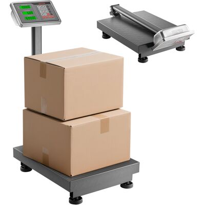 VEVOR Bilancia Digitale Industriale Portata 300 Kg Elevata Precisione 50 G, Bilancia Industriale Per Carichi Pesanti Con Kg, Tara, Calcolatrice, Adatta Per Bagagli, Spedizione, Pacchi VEVOR Bilancia Digitale Industriale Portata 300 Kg Elevata Precisione 50 G, Bilancia Industriale Per Carichi Pesanti Con Kg, Tara, Calcolatrice, Adatta Per Bagagli, Spedizione, Pacchi