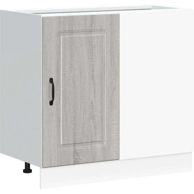 HELLOSHOP26 Mobile Da Cucina Spazioso 86 X 46 X 81,5 Cm Con Pratici Piedini Regolabili In Legno Composito Sonoma Grigio 020050518 HELLOSHOP26 Mobile Da Cucina Spazioso 86 X 46 X 81,5 Cm Con Pratici Piedini Regolabili In Legno Composito Sonoma Grigio 020050518