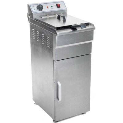 Helloshop26 Modello 3614028 - Friggitrice professionale in acciaio inox 16L Helloshop26 Modello 3614028 - Friggitrice professionale in acciaio inox 16L