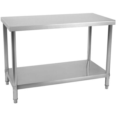 Helloshop26 - Pro Table - Inox - tavolo da lavoro Helloshop26 - Pro Table - Inox - tavolo da lavoro