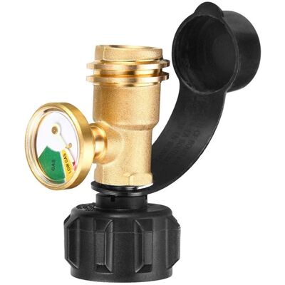 OEM Adattatore Per Serbatoio Del Gas, Indicatore Di Livello Del Manometro Del Serbatoio Di Propano Rilevatore Di Perdite Con Codice Colore Universale Per Grill A Gas Per Bombole Riscaldatore Per Camper Qc OEM Adattatore Per Serbatoio Del Gas, Indicatore Di Livello Del Manometro Del Serbatoio Di Propano Rilevatore Di Perdite Con Codice Colore Universale Per Grill A Gas Per Bombole Riscaldatore Per Camper Qc