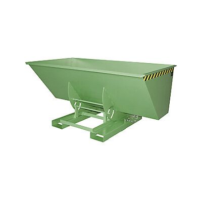 Eurokraft pro Contenitore - Acciaio, 1,5 m³, verde reseda Eurokraft pro Contenitore - Acciaio, 1,5 m³, verde reseda