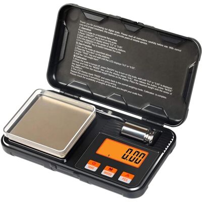OEM Bilancia Digitale Elettronica Con Display, 200 G X 0,01 G, Mini Bilancia Tascabile Professionale Di Precisione, Pesi Di Calibrazione (200 G X 0,01 G) OEM Bilancia Digitale Elettronica Con Display, 200 G X 0,01 G, Mini Bilancia Tascabile Professionale Di Precisione, Pesi Di Calibrazione (200 G X 0,01 G)
