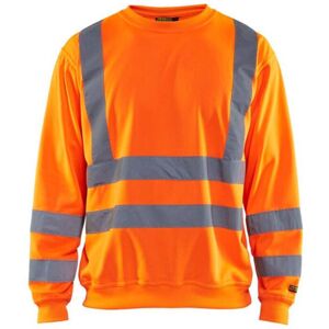 BLAKLADER Felpa Da Lavoro Alta Visibilità 3341 - Arancione Fluorescente Xxxl BLAKLADER Felpa Da Lavoro Alta Visibilità 3341 - Arancione Fluorescente Xxxl