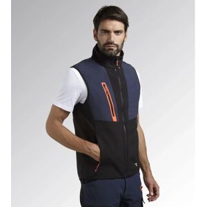 Diadora Gilet Da Lavoro Senza Maniche Softshell Hybrid - Nero/notte M Diadora Gilet Da Lavoro Senza Maniche Softshell Hybrid - Nero/notte M