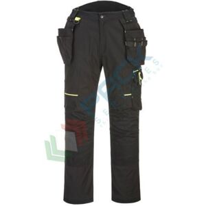 Portwest Pantalon Holster Wx3 Eco Stretch Couleur : Noir Taille 60/62 - Portwest Pantalon Holster Wx3 Eco Stretch Couleur : Noir Taille 60/62 -