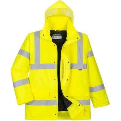 Portwest Giaccone Ad Alta Visibilita' Imbottito Giallo Giallo 2xl Portwest Giaccone Ad Alta Visibilita' Imbottito Giallo Giallo 2xl