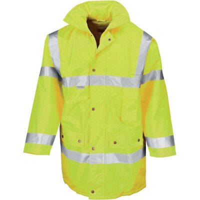 RESULT Parka Da Lavoro 3/4 Ad Alta Visibilità Giallo Xl RESULT Parka Da Lavoro 3/4 Ad Alta Visibilità Giallo Xl