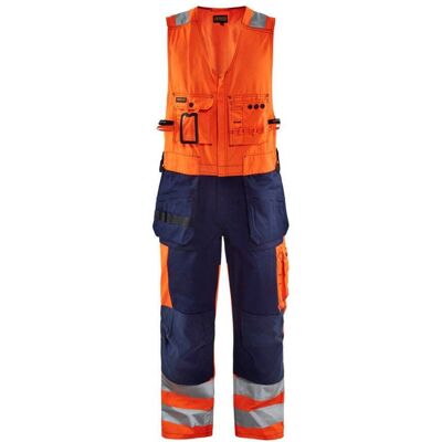 BLAKLADER Tuta Da Lavoro Senza Maniche Alta Visibilità 2653 - Arancione Fluorescente/marine 50 BLAKLADER Tuta Da Lavoro Senza Maniche Alta Visibilità 2653 - Arancione Fluorescente/marine 50