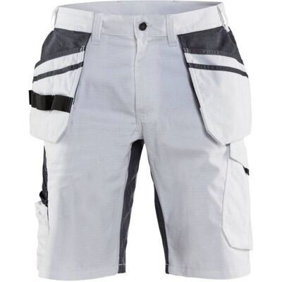 BLAKLADER Pantaloni Da Lavoro Stretch Per Pittore 1099 - Bianco/grigio Scuro 4xl - Fr(58) - Se(c64) - Standard BLAKLADER Pantaloni Da Lavoro Stretch Per Pittore 1099 - Bianco/grigio Scuro 4xl - Fr(58) - Se(c64) - Standard
