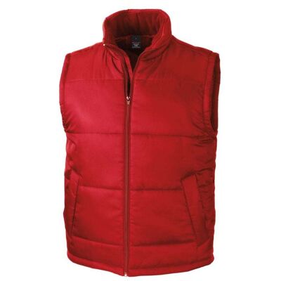 RESULT Lavoro Gilet Senza Maniche Rosso L RESULT Lavoro Gilet Senza Maniche Rosso L