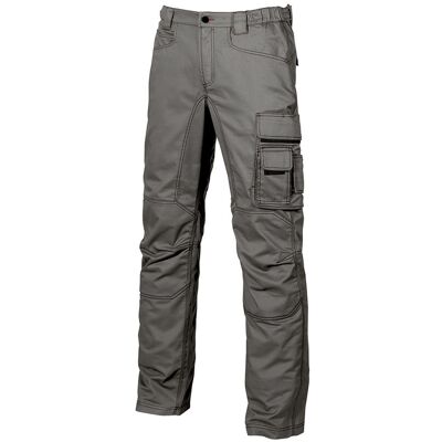 UPOWER U-power - Pantaloni Da Lavoro U Power Smile Stone Grey Grigio 58 UPOWER U-power - Pantaloni Da Lavoro U Power Smile Stone Grey Grigio 58