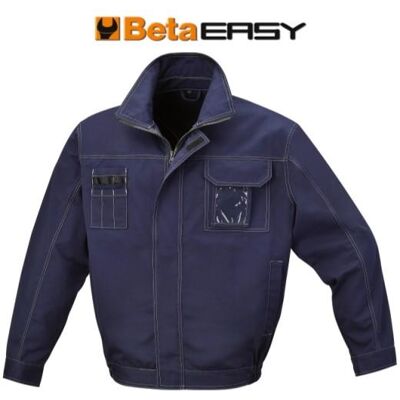 Beta 7849bl Xl - Giacca Da Lavoro In T/c Twill 245 G, Blu - Beta 7849bl Xl - Giacca Da Lavoro In T/c Twill 245 G, Blu -