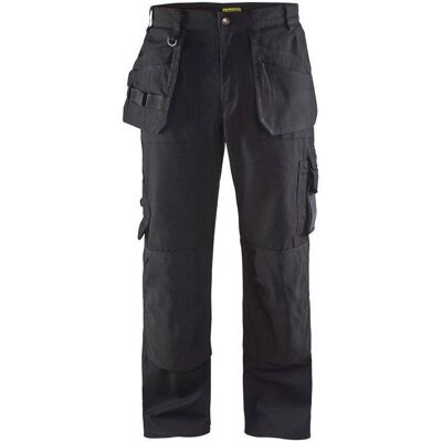 BLAKLADER Pantaloni Da Lavoro Artigianali 1530131 - Nero Xl - Fr(50) - Se(c56) - Standard BLAKLADER Pantaloni Da Lavoro Artigianali 1530131 - Nero Xl - Fr(50) - Se(c56) - Standard