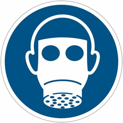 STICKERSLAB Cartelli Di Obbligo Iso 7010 'protezione Delle Vie Respiratorie Obbligatoria' M017 Misura - 100mm X 100mm, Numero Pezzi - 10 Pezzi STICKERSLAB Cartelli Di Obbligo Iso 7010 'protezione Delle Vie Respiratorie Obbligatoria' M017 Misura - 100mm X 100mm, Numero Pezzi - 10 Pezzi