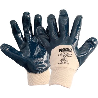 WOLFPACK Guanti In Nitrile Pesante/tela Nimax 8' WOLFPACK Guanti In Nitrile Pesante/tela Nimax 8'