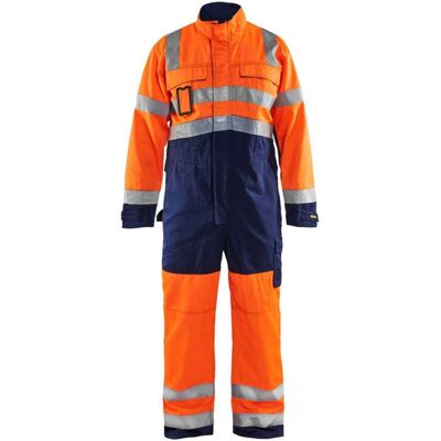 BLAKLADER Tuta Da Lavoro A Maniche Lunghe Alta Visibilità 6373 - Arancione Fluorescente/marine 52 BLAKLADER Tuta Da Lavoro A Maniche Lunghe Alta Visibilità 6373 - Arancione Fluorescente/marine 52