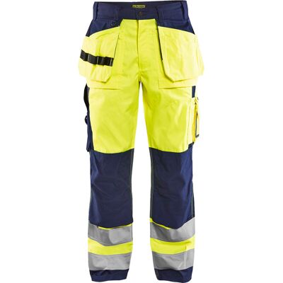 BLAKLADER Pantaloni Da Lavoro 1533-1860 Alta Visibilità Rinforzati BLAKLADER Pantaloni Da Lavoro 1533-1860 Alta Visibilità Rinforzati