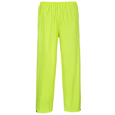 Portwest Pantaloni Da Pioggia Classici Colore: Giallo Taglia M - Portwest Pantaloni Da Pioggia Classici Colore: Giallo Taglia M -