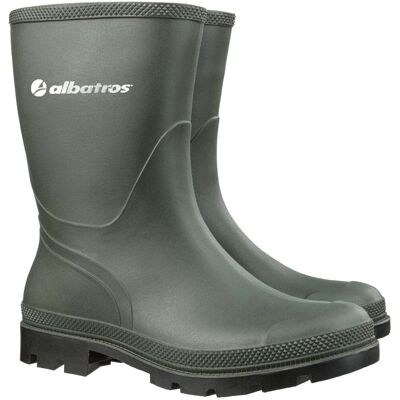 ALBATROS Stivali Da Lavoro In Pvc The Rancher Ob E Sra Verde 45 ALBATROS Stivali Da Lavoro In Pvc The Rancher Ob E Sra Verde 45