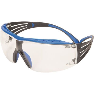 3M Fp - Lunettes De Protection Securefit Sf401 En 166 Branches Bleues/grises. Verres Tra 3M Fp - Lunettes De Protection Securefit Sf401 En 166 Branches Bleues/grises. Verres Tra