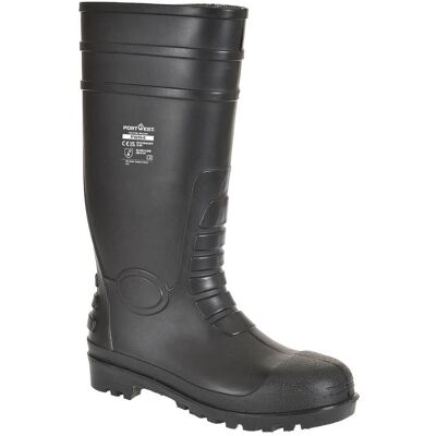 Portwest Stivali Di Sicurezza Wellington S4 Nero 45 Portwest Stivali Di Sicurezza Wellington S4 Nero 45