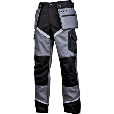 LAHTI PRO Pantaloni Neri E Grigi Con Strisce Riflettenti, "s", Ce, Lahti LAHTI PRO Pantaloni Neri E Grigi Con Strisce Riflettenti, "s", Ce, Lahti