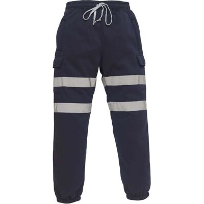 Yoko Pantaloni Jogger Ad Alta Visibilità Cargo Blu Navy L Yoko Pantaloni Jogger Ad Alta Visibilità Cargo Blu Navy L