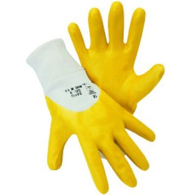 Fortis Meccanico Guanti Di Nitrile Gialli, Dimensione: 10 (a 12) Fortis Meccanico Guanti Di Nitrile Gialli, Dimensione: 10 (a 12)