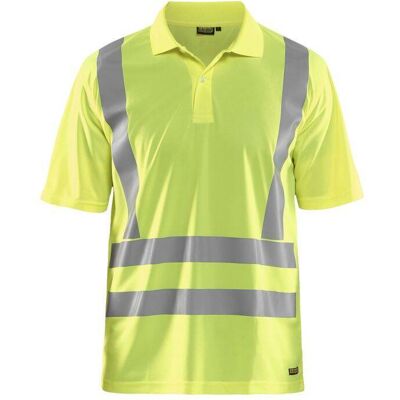 BLAKLADER Polo Da Lavoro Alta Visibilità 3391 - Giallo Fluorescente Xxl BLAKLADER Polo Da Lavoro Alta Visibilità 3391 - Giallo Fluorescente Xxl