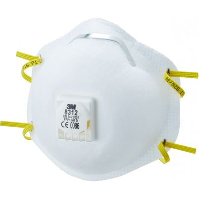 3M 8312 Respiratore, Fpinceau Fp 1 Nr D (a 10) 3M 8312 Respiratore, Fpinceau Fp 1 Nr D (a 10)