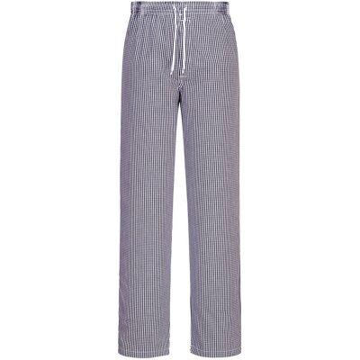 Portwest Pantaloni Da Cucina Bromley A Quadri Blu Xl - Fr(50-52) - Uk(40-41) Portwest Pantaloni Da Cucina Bromley A Quadri Blu Xl - Fr(50-52) - Uk(40-41)