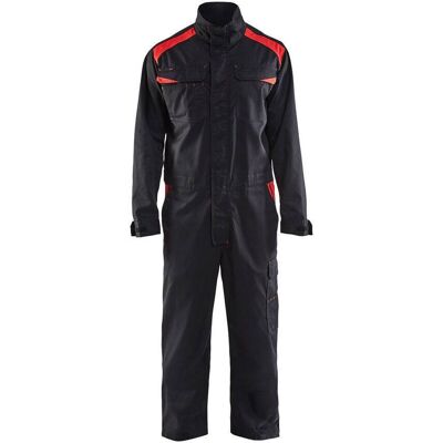 BLAKLADER Tuta Da Lavoro Industriale A Maniche Lunghe Stretch 605418 - Nero/rosso 42 BLAKLADER Tuta Da Lavoro Industriale A Maniche Lunghe Stretch 605418 - Nero/rosso 42
