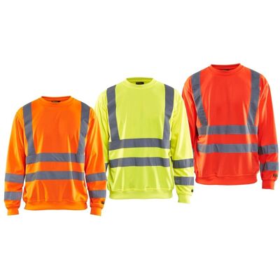BLAKLADER Felpa Alta Visibilità 3341 Hig-vis - Xxl - Arancione BLAKLADER Felpa Alta Visibilità 3341 Hig-vis - Xxl - Arancione