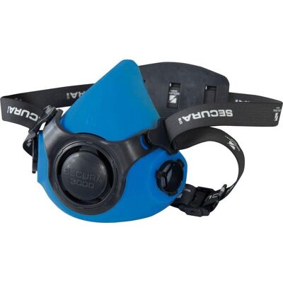 LAHTI PRO Lahti-pro Secura 3000 Maschera In Silicone Trasparente LAHTI PRO Lahti-pro Secura 3000 Maschera In Silicone Trasparente