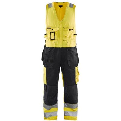 BLAKLADER Tuta Da Lavoro Senza Maniche Ad Alta Visibilità 2653 - Giallo Fluorescente/nero 48 BLAKLADER Tuta Da Lavoro Senza Maniche Ad Alta Visibilità 2653 - Giallo Fluorescente/nero 48