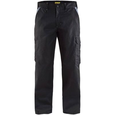 BLAKLADER Pantaloni Da Lavoro Per L'Industria 1404 - Nero/grigio Chiaro M - Fr(42) - Se(c48) - Standard BLAKLADER Pantaloni Da Lavoro Per L'Industria 1404 - Nero/grigio Chiaro M - Fr(42) - Se(c48) - Standard