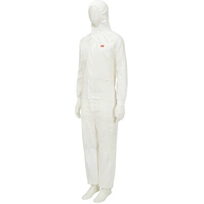 3M 4545m Tuta Di Protezione 4545 Taglia: M Bianco 3M 4545m Tuta Di Protezione 4545 Taglia: M Bianco