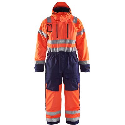 BLAKLADER Tuta Da Lavoro Invernale A Maniche Lunghe Alta Visibilità 6763 - Arancione Fluorescente/marine 50 BLAKLADER Tuta Da Lavoro Invernale A Maniche Lunghe Alta Visibilità 6763 - Arancione Fluorescente/marine 50