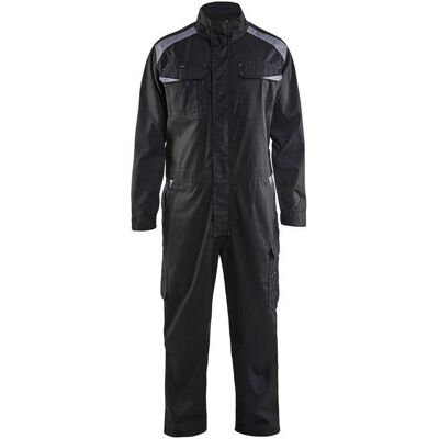 BLAKLADER Tuta Da Lavoro Industriale Maniche Lunghe Stretch 605418 - Nero/grigio Chiaro 52 BLAKLADER Tuta Da Lavoro Industriale Maniche Lunghe Stretch 605418 - Nero/grigio Chiaro 52