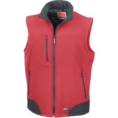 RESULT Gilet Softshell Rosso Xl RESULT Gilet Softshell Rosso Xl
