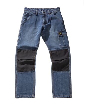 Rica Lewis 5430032 Corje2 Pantalone Da Lavoro Multitasche Rinforzi Ginocchia Cordura Dpi Cat 1 En13402 Colore Denim Rica Lewis 5430032 Corje2 Pantalone Da Lavoro Multitasche Rinforzi Ginocchia Cordura Dpi Cat 1 En13402 Colore Denim