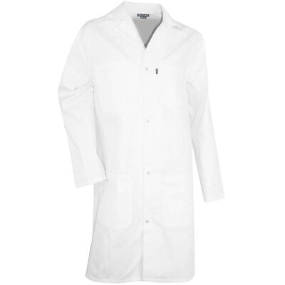 LMA Camice Bianco Da Laboratorio 100% Cotone Palette Bianco Xxxl LMA Camice Bianco Da Laboratorio 100% Cotone Palette Bianco Xxxl